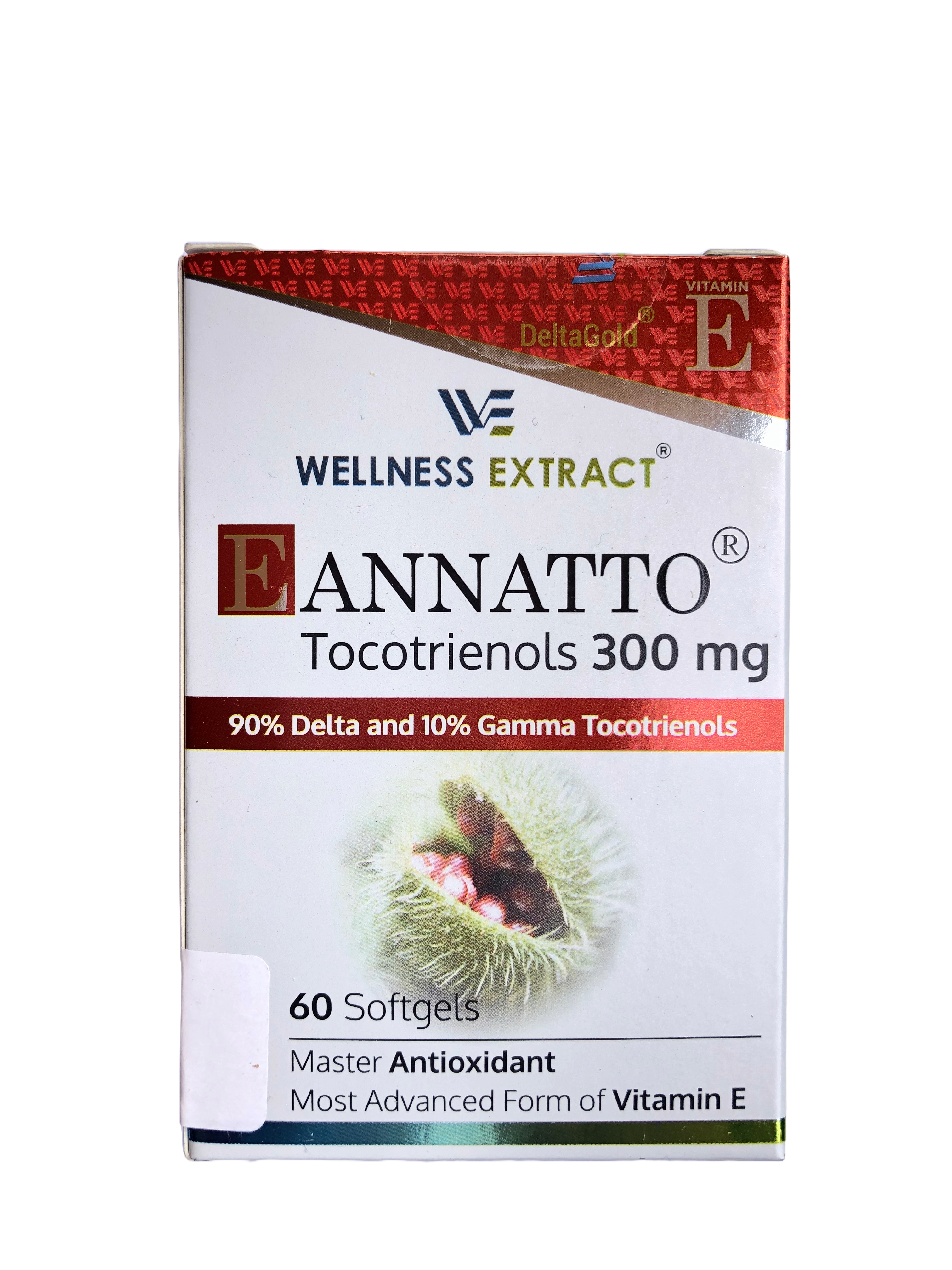 Eannatto® DeltaGold™ Tocotrienols Vitamin E Supplement - 300mg