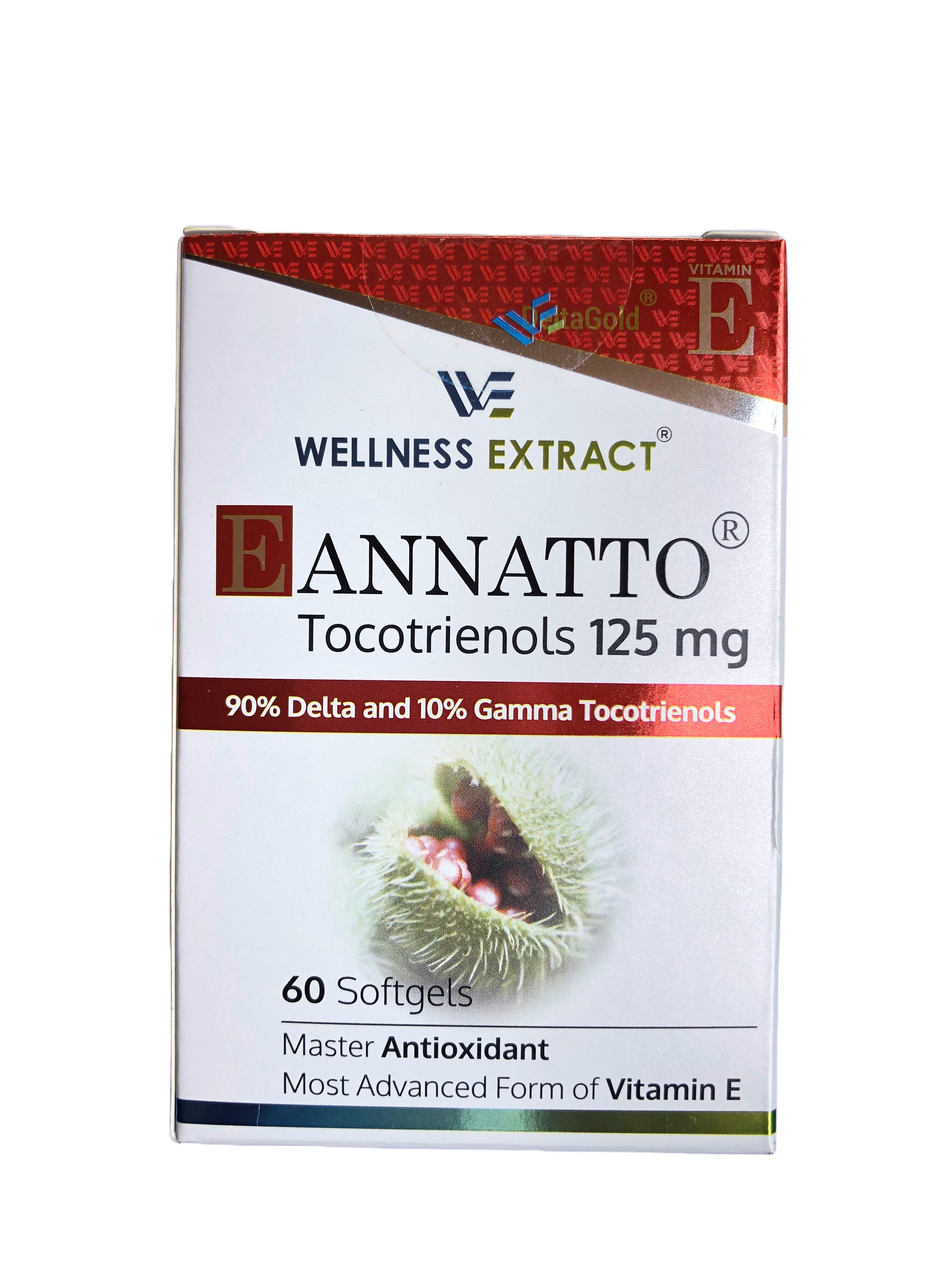 Eannatto® DeltaGold™ Tocotrienols Vitamin E Supplement - 125mg
