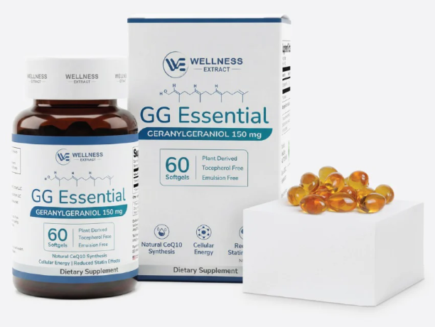 GG-Essential - 60 capsules each 150mg GG-Gold® annatto derived GG