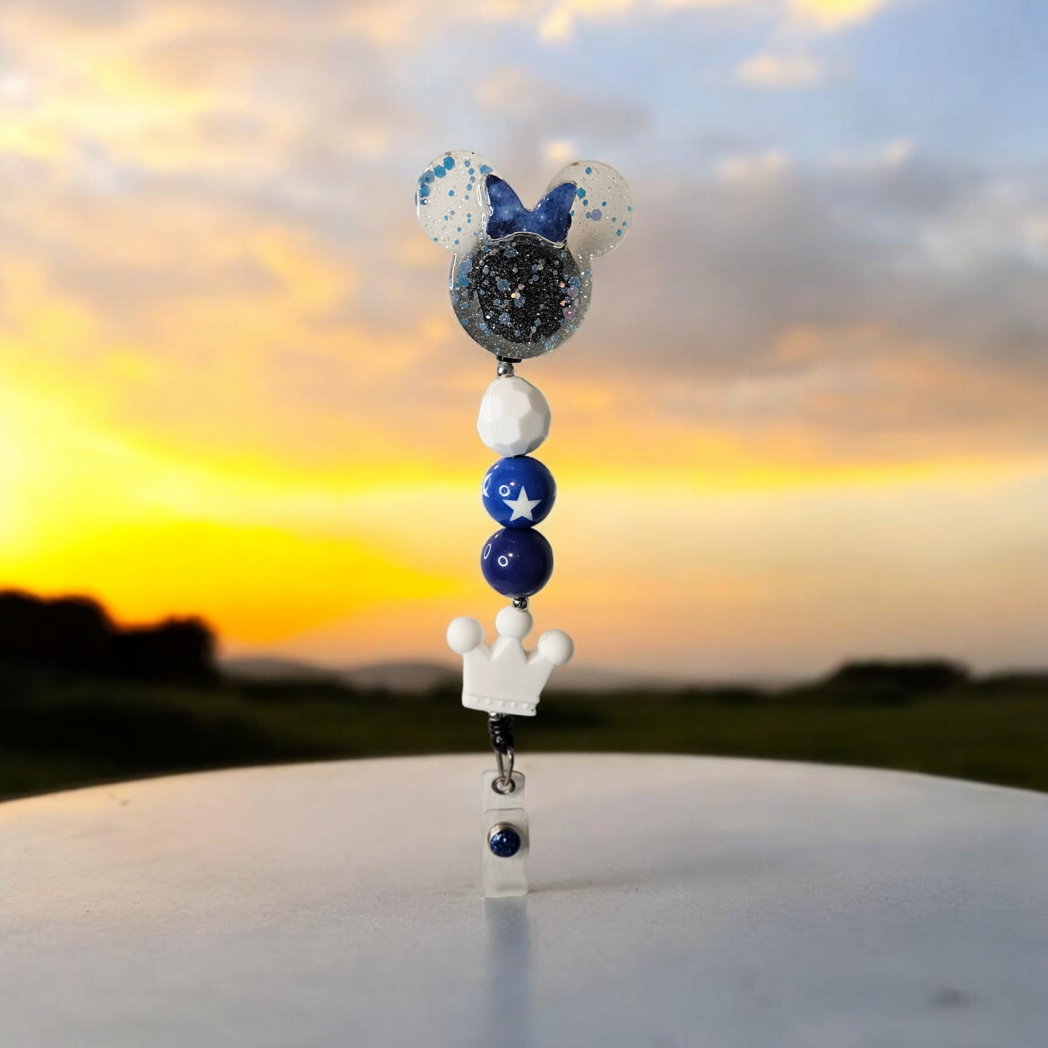  Minnie Mouse Beaded Work Badge