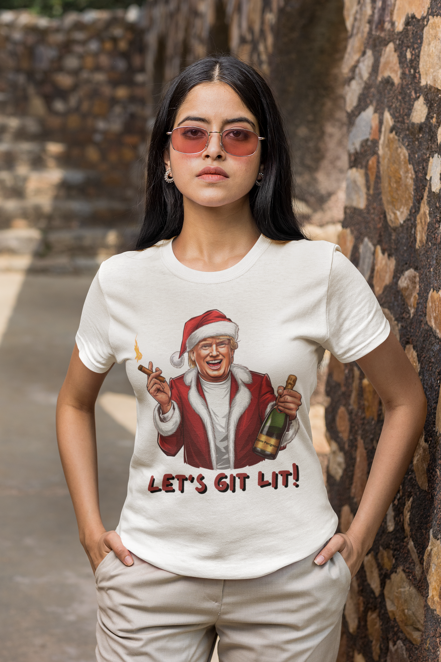 Santa Claus Graphic T-Shirt