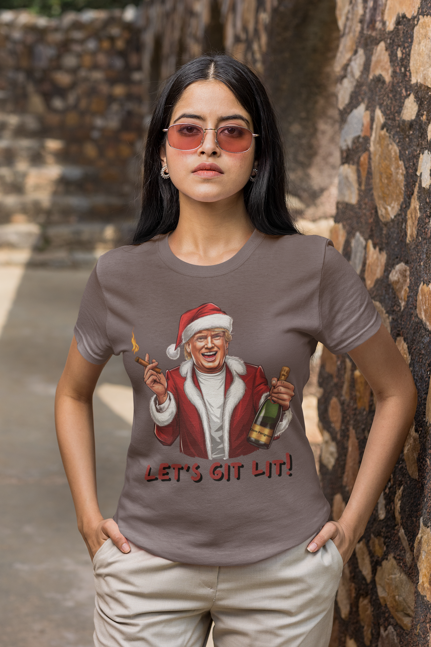 Santa Claus Graphic T-Shirt