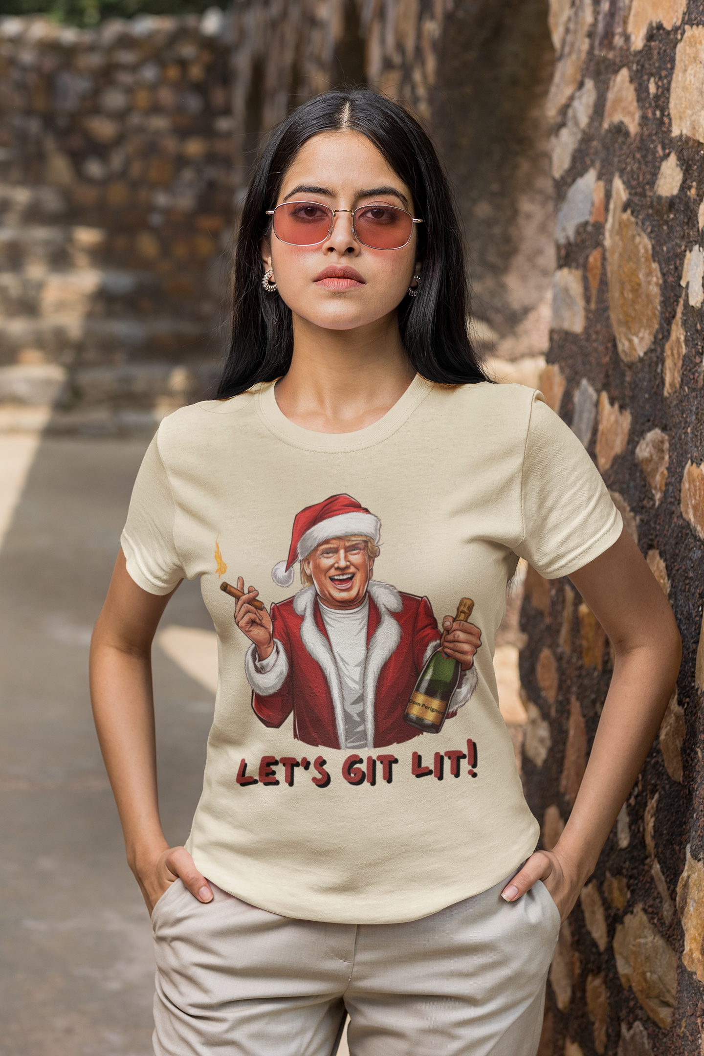 Santa Claus Graphic T-Shirt