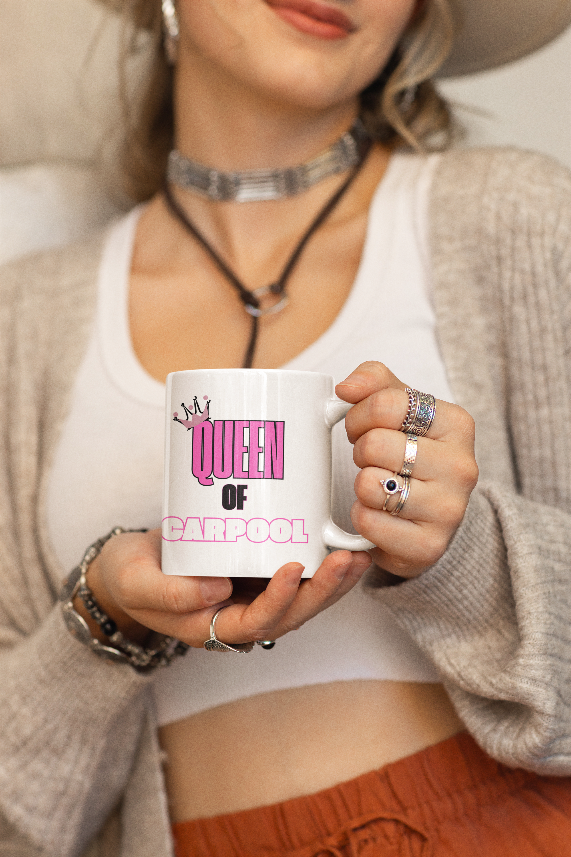Queen of Carpool Mug