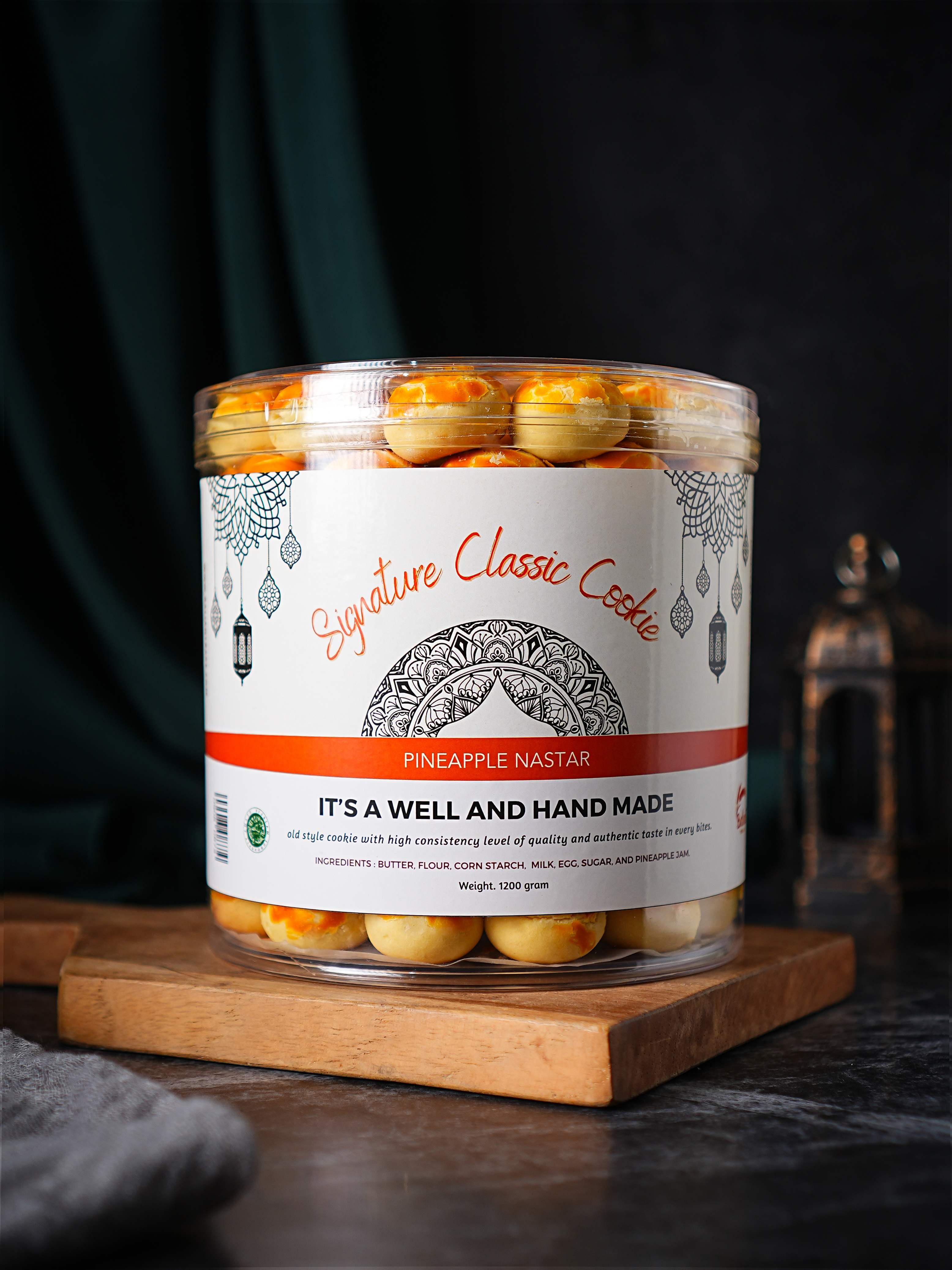 PINEAPPLE NASTAR COOKIE