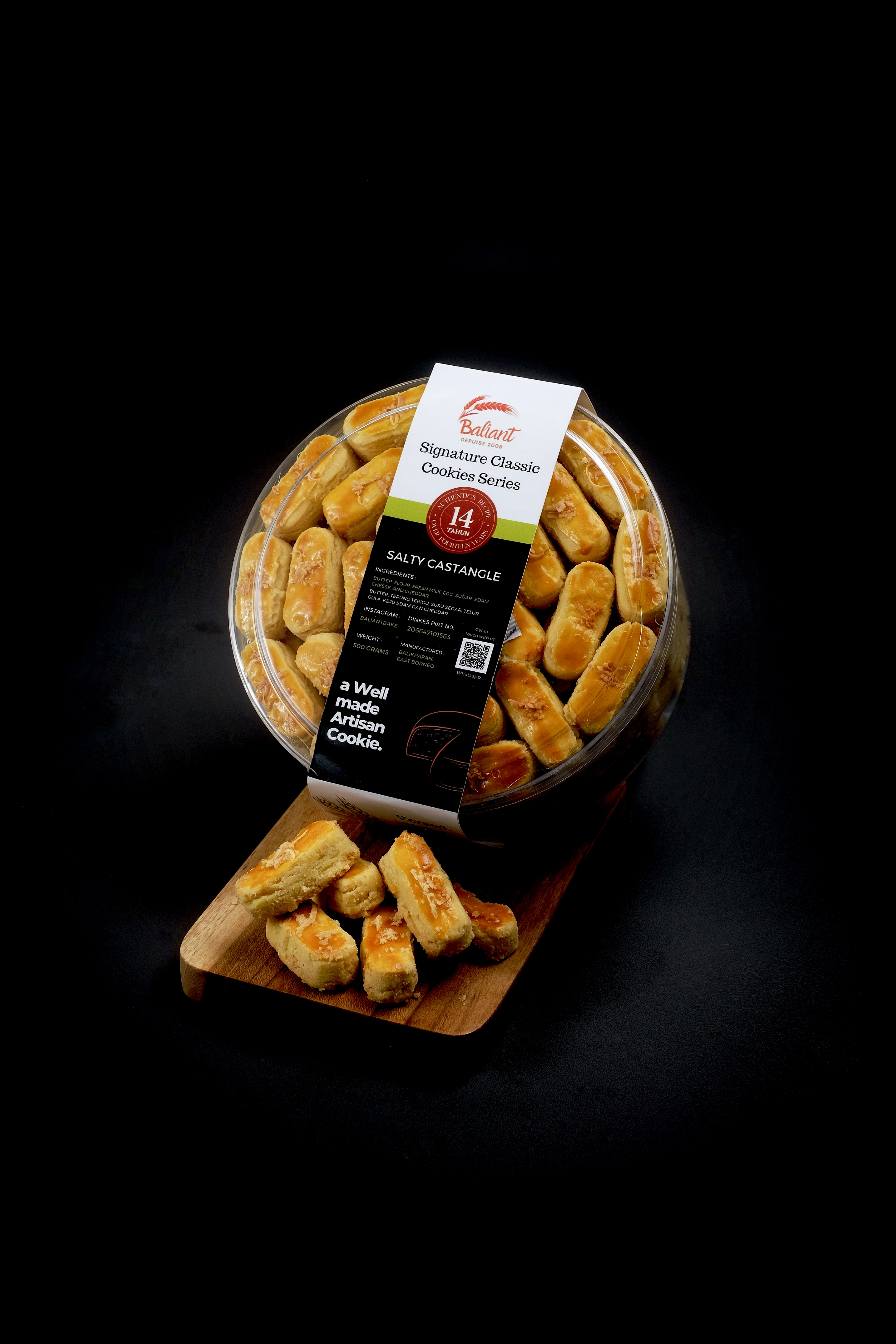 SALTY CASTANGLE COOKIE