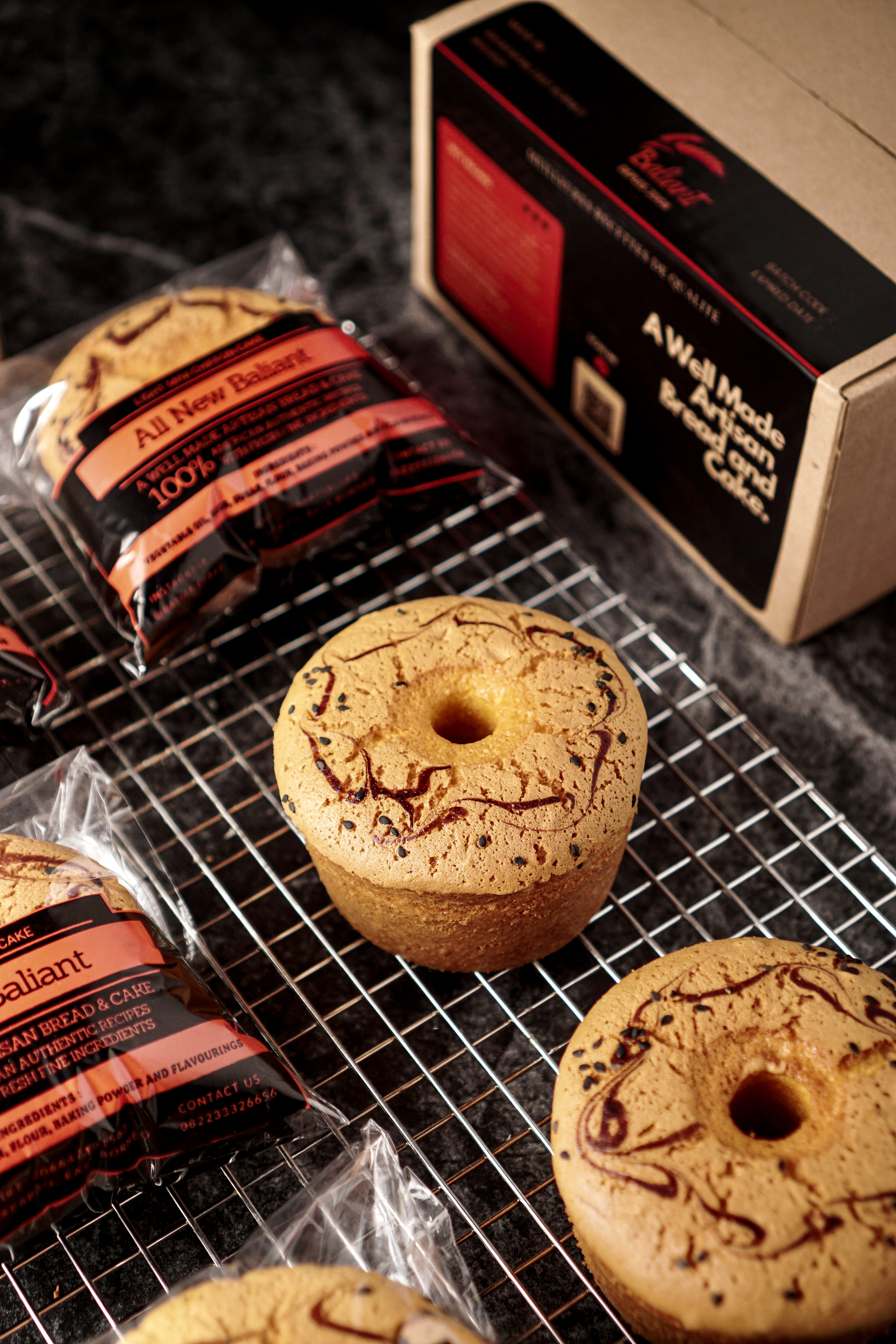 Light Mini Chiffon Cake