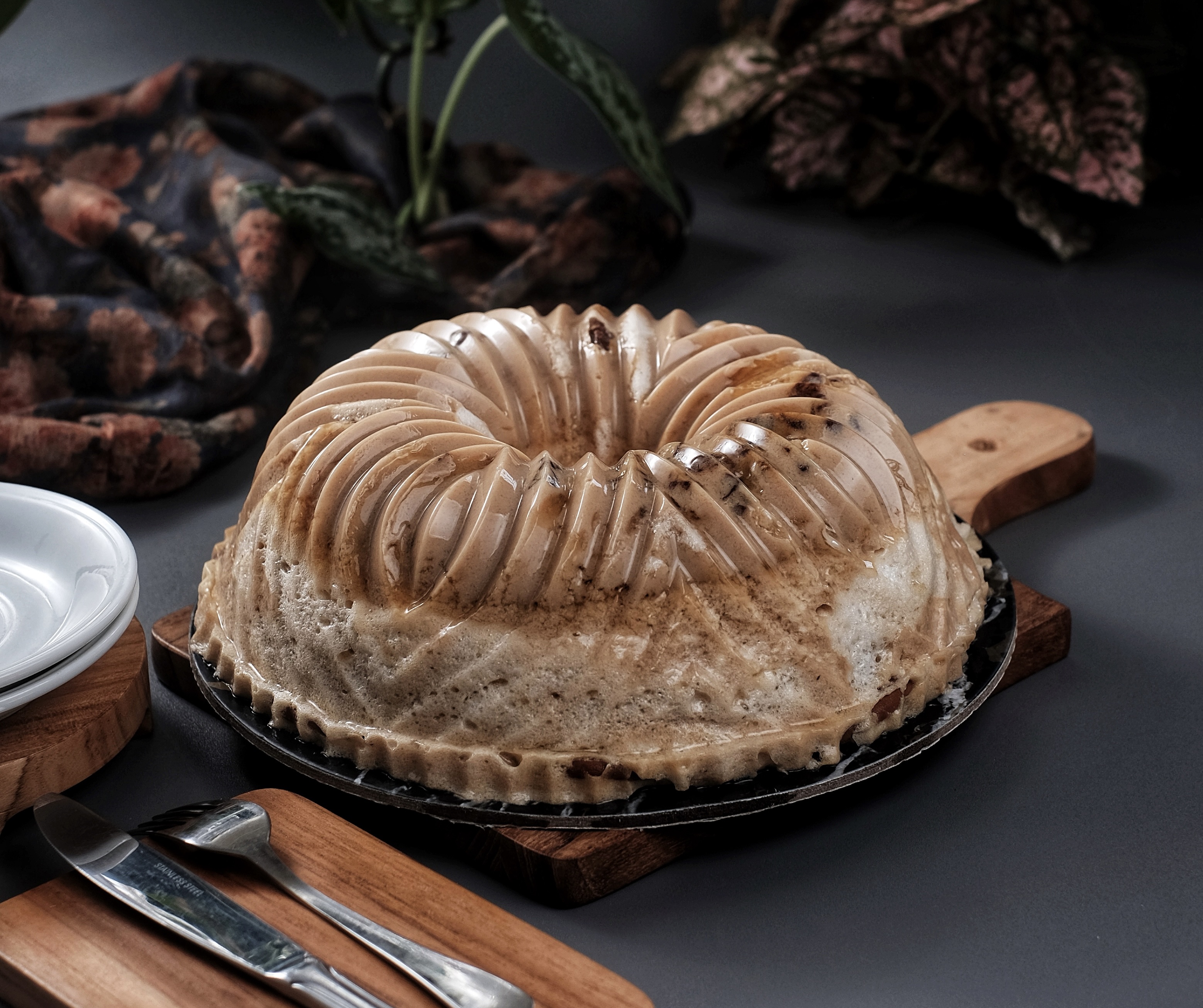 Coffee Swirl Pudding