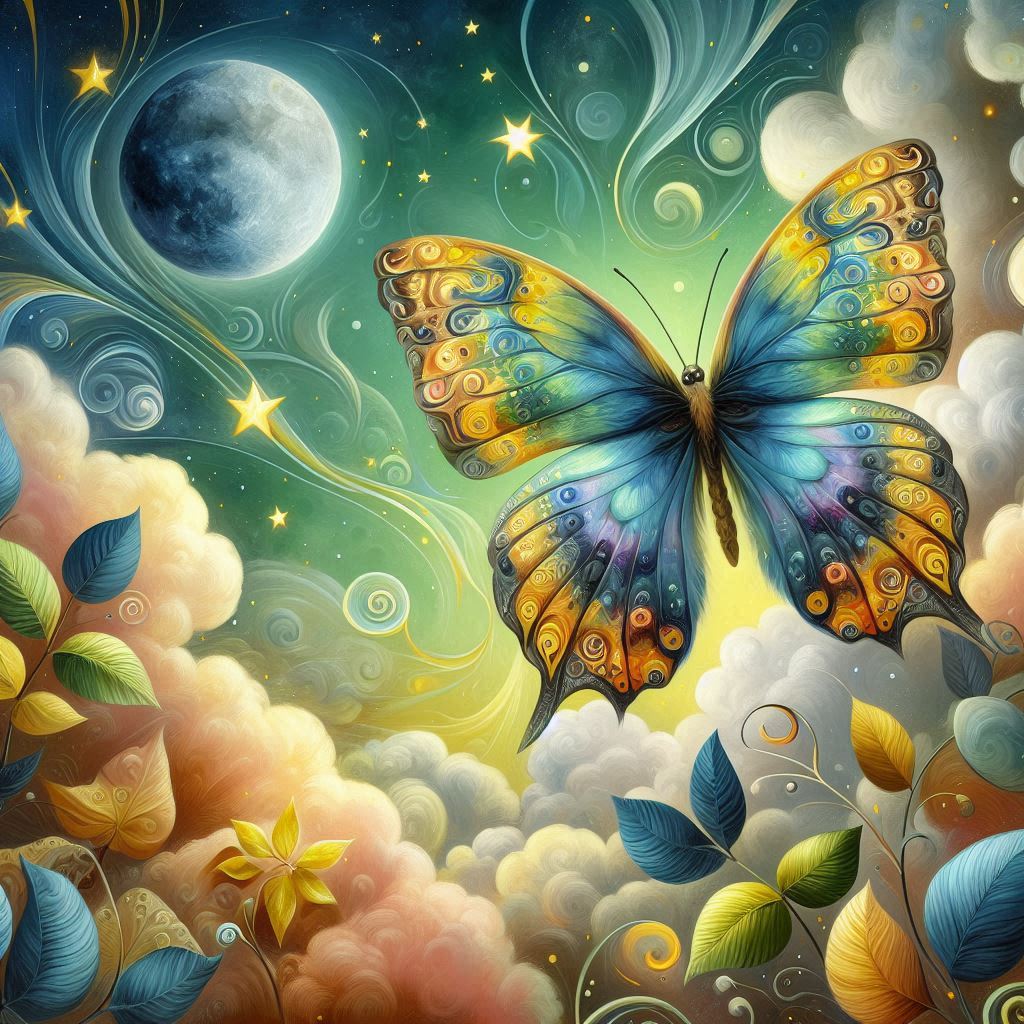 Decorative Butterfly Clip Art - 10 PNGs - 05