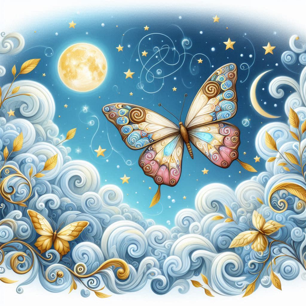 Decorative Butterfly Clip Art - 10 PNGs - 06