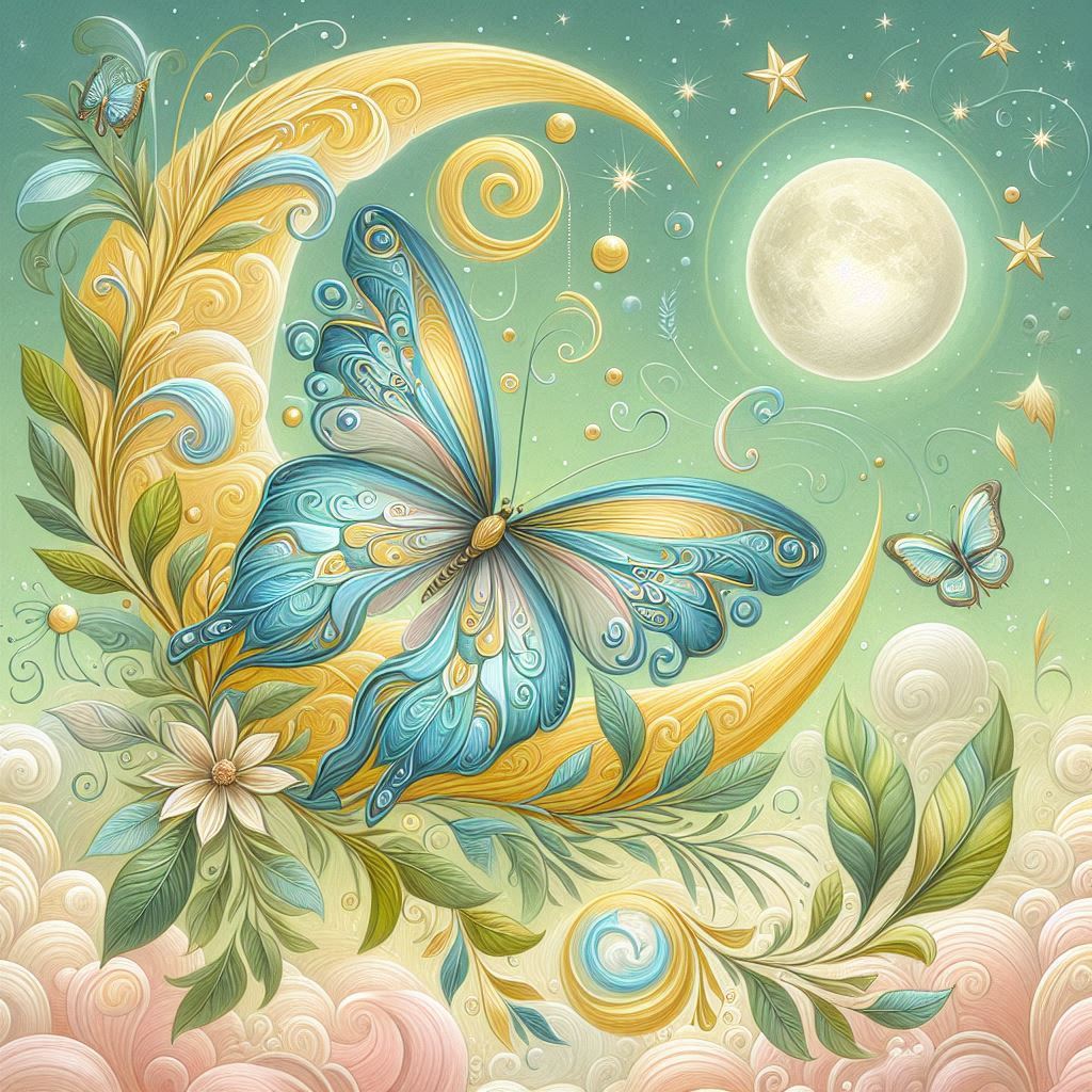 Decorative Butterfly Clip Art - 10 PNGs - 06