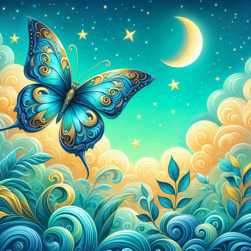Decorative Butterfly Clip Art - 10 PNGs - 07