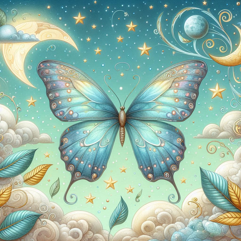 Decorative Butterfly Clip Art - 10 PNGs - 07