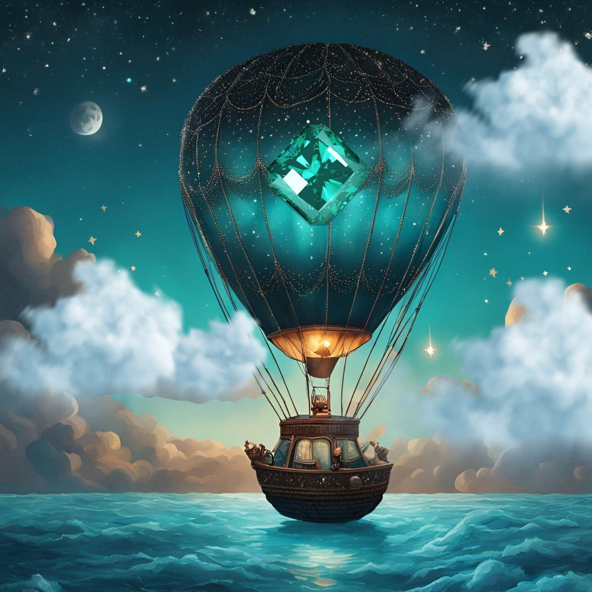 Enchanted Gem Airship