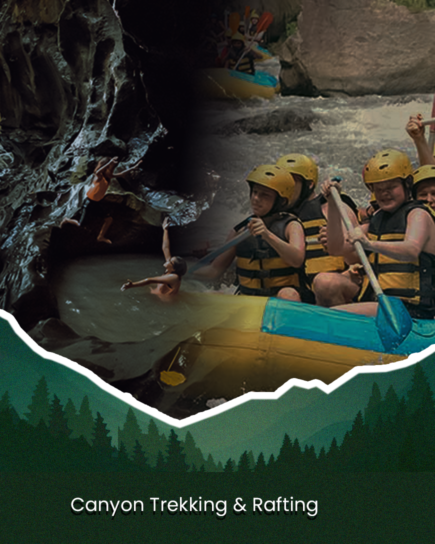 Canyon Trekking & River Rafting Adventure