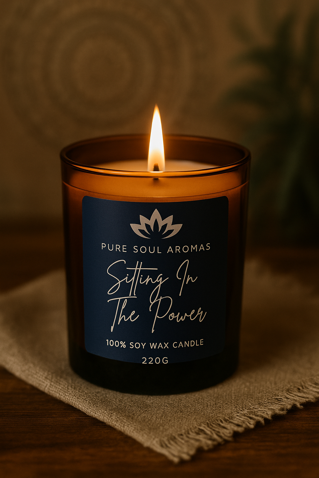 Sitting In The Power Soy Wax Candle