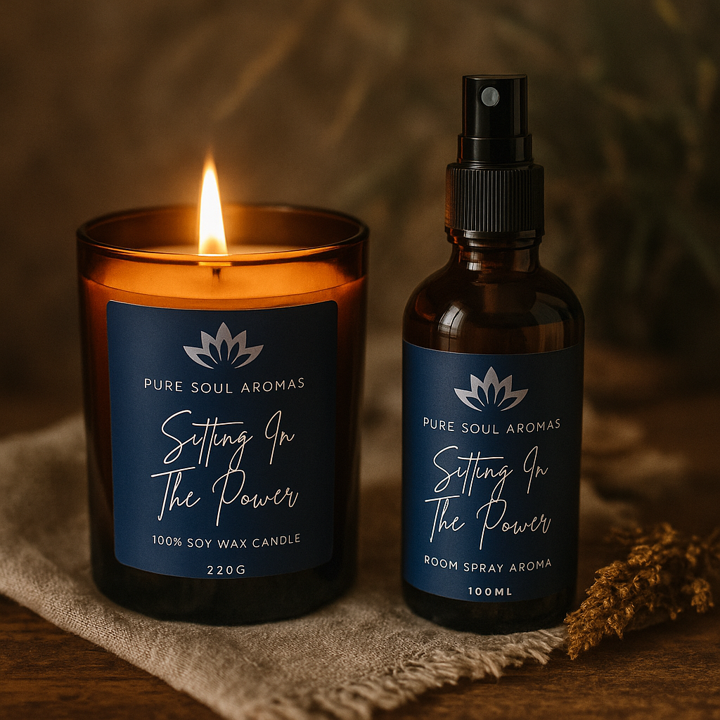 Sitting In The Power Soy Wax Candle