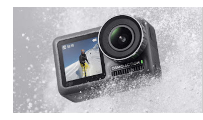 DJI OSMO ACTION CAMERA 4K 60 FPS
