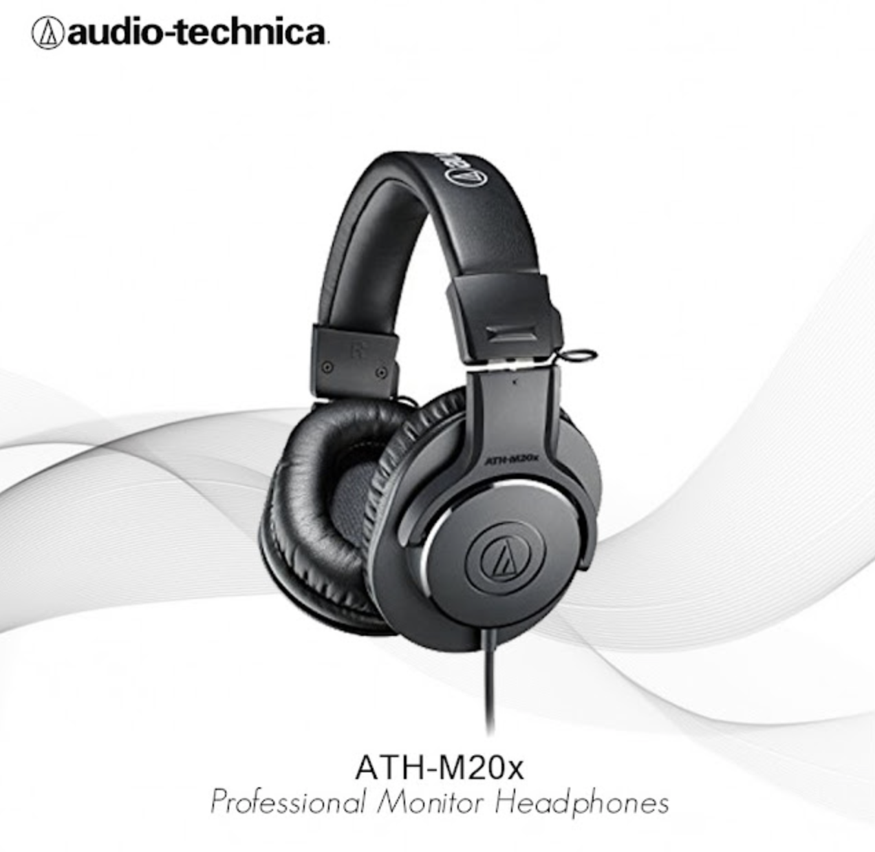 AUDIO TECHNICA ATH-M20X PROFESSIONAL MONITOR HEADPHONES