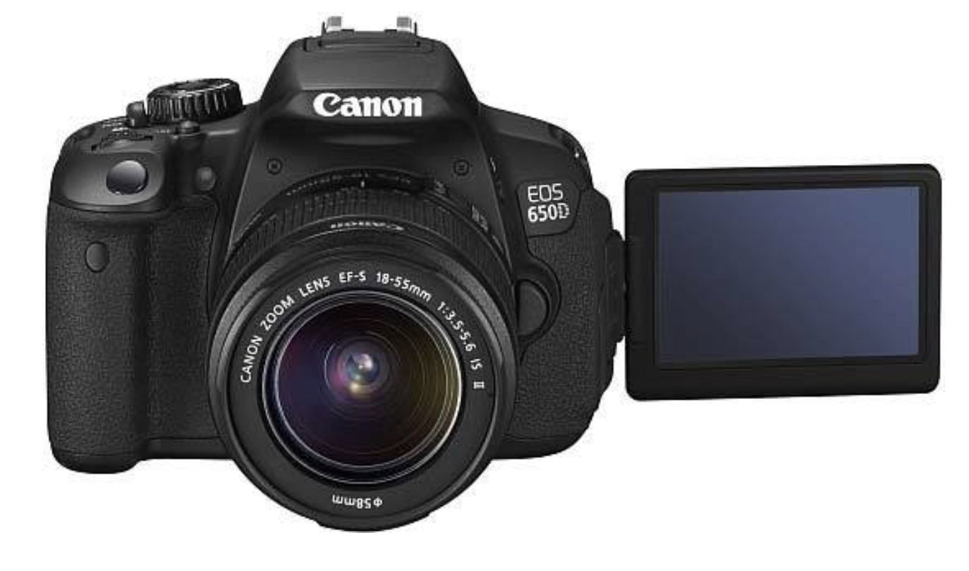 CANON 650D + LENSA KIT 18-55MM IS
