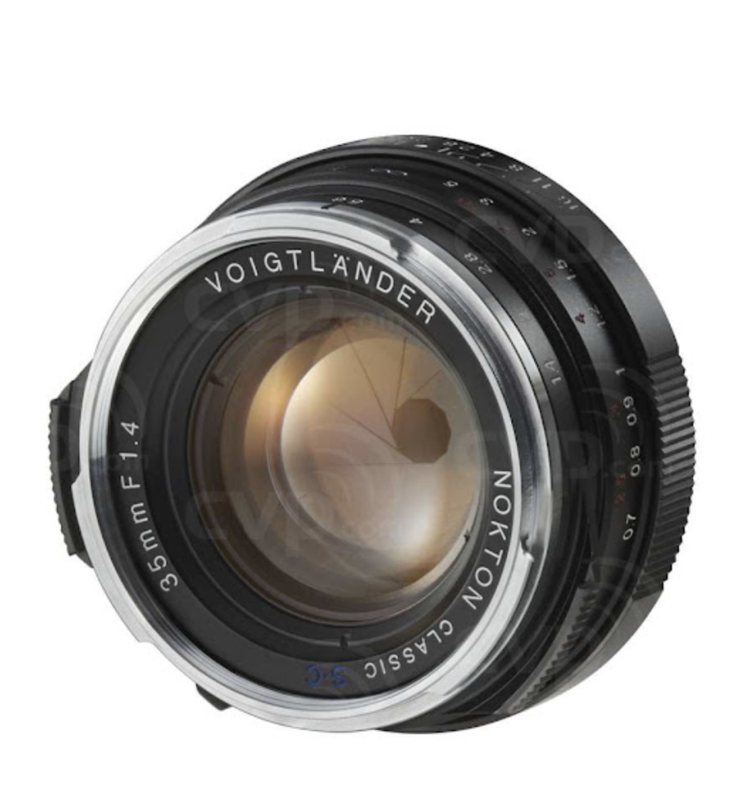 VOIGTLANDER 35MM F1.4 NOKTON LM MOUNT BISA DIPAKAI DI SONY/FUJI