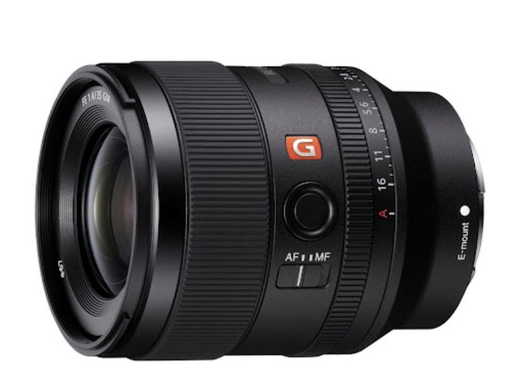 SONY FE 35MM F1.4 G MASTER LENS