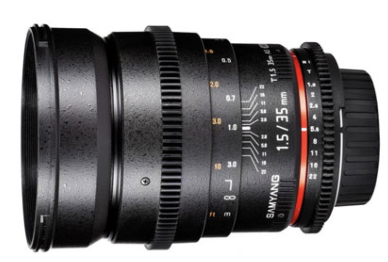 SAMYANG CINE 35mm T1.5 VDSLR II CANON