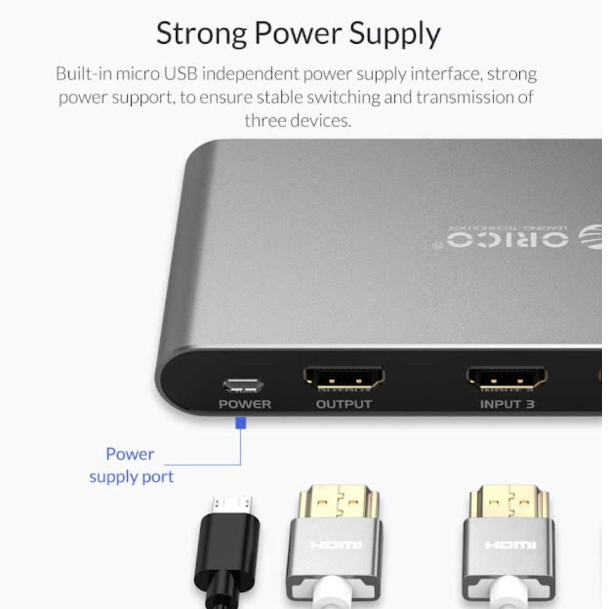 ORICO HDMI SWITCHER 4K