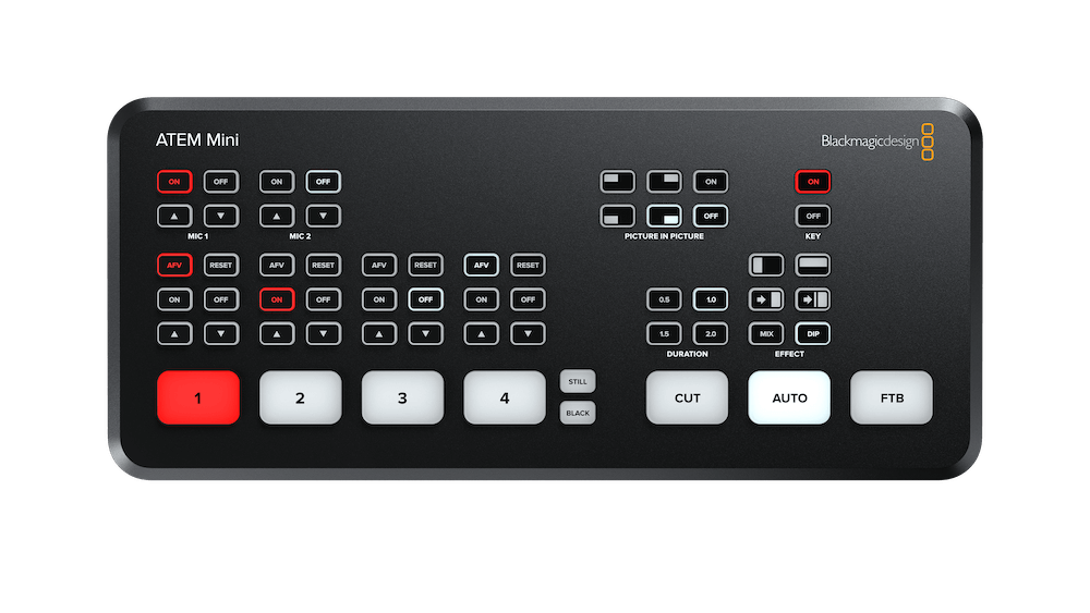 ATEM MINI BLACKMAGIC SWITCHER HDMI CAPTURE