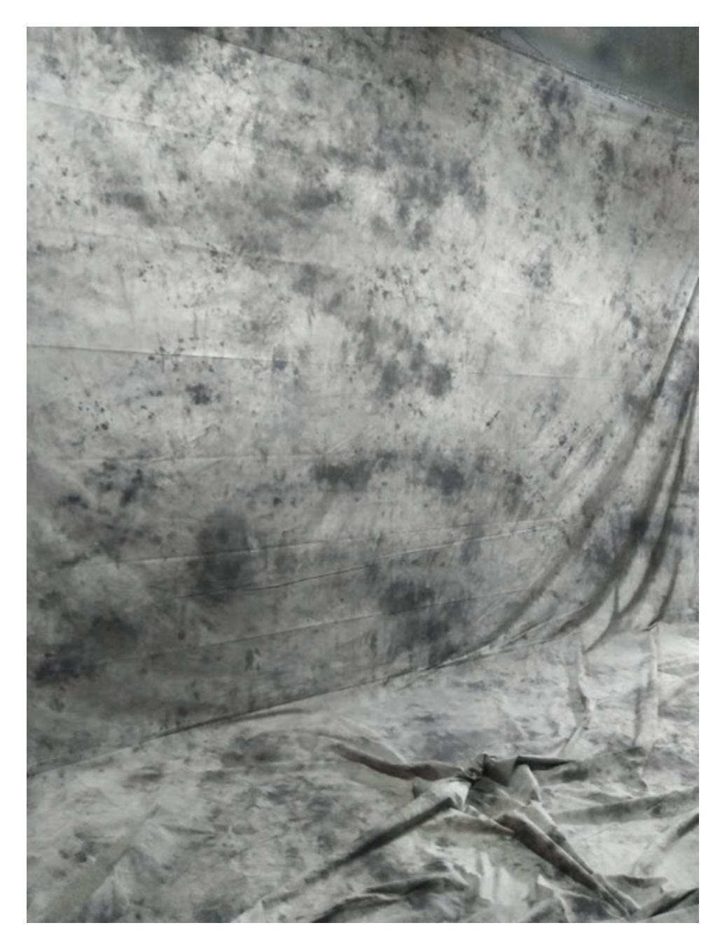 BACKGROUND ABSTRAK ABU-ABU 6X6 METER