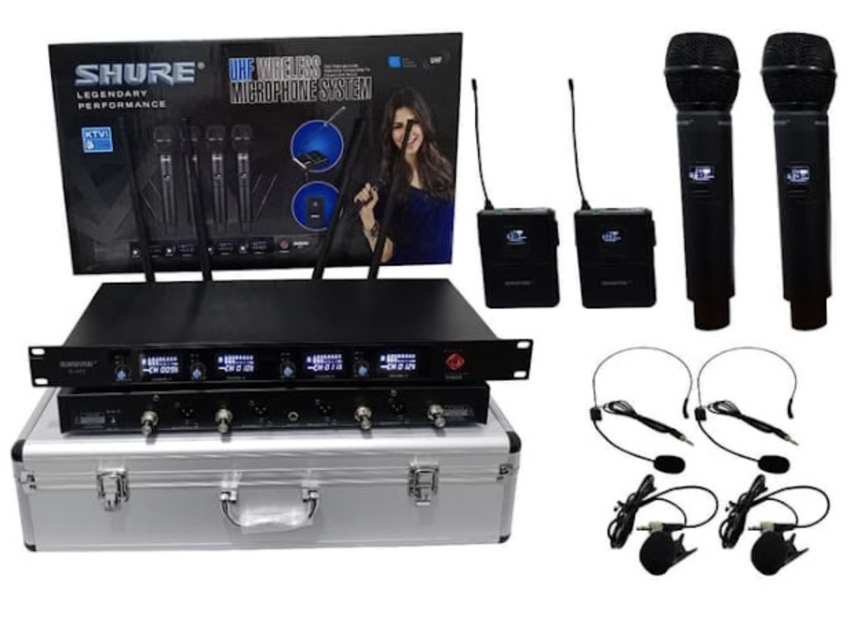  SHURE X1-HC (4 Channel) (Mic saja tanpa Sound System)