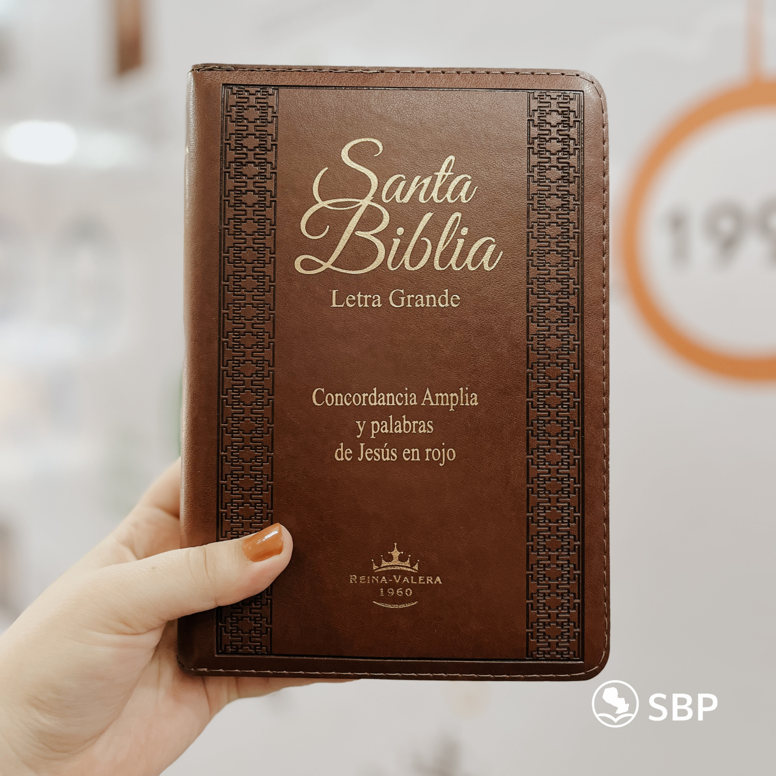 Biblia Reina Valera 1960 – Letra Grande con Cierre