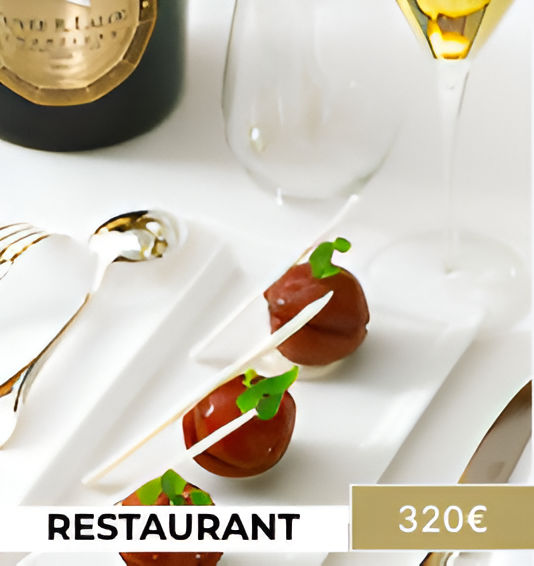 PACK LIMO-RESTAURANT STANDARD (1h)