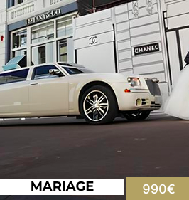 MARIAGE EN LIMOUSINE CHRYSLER