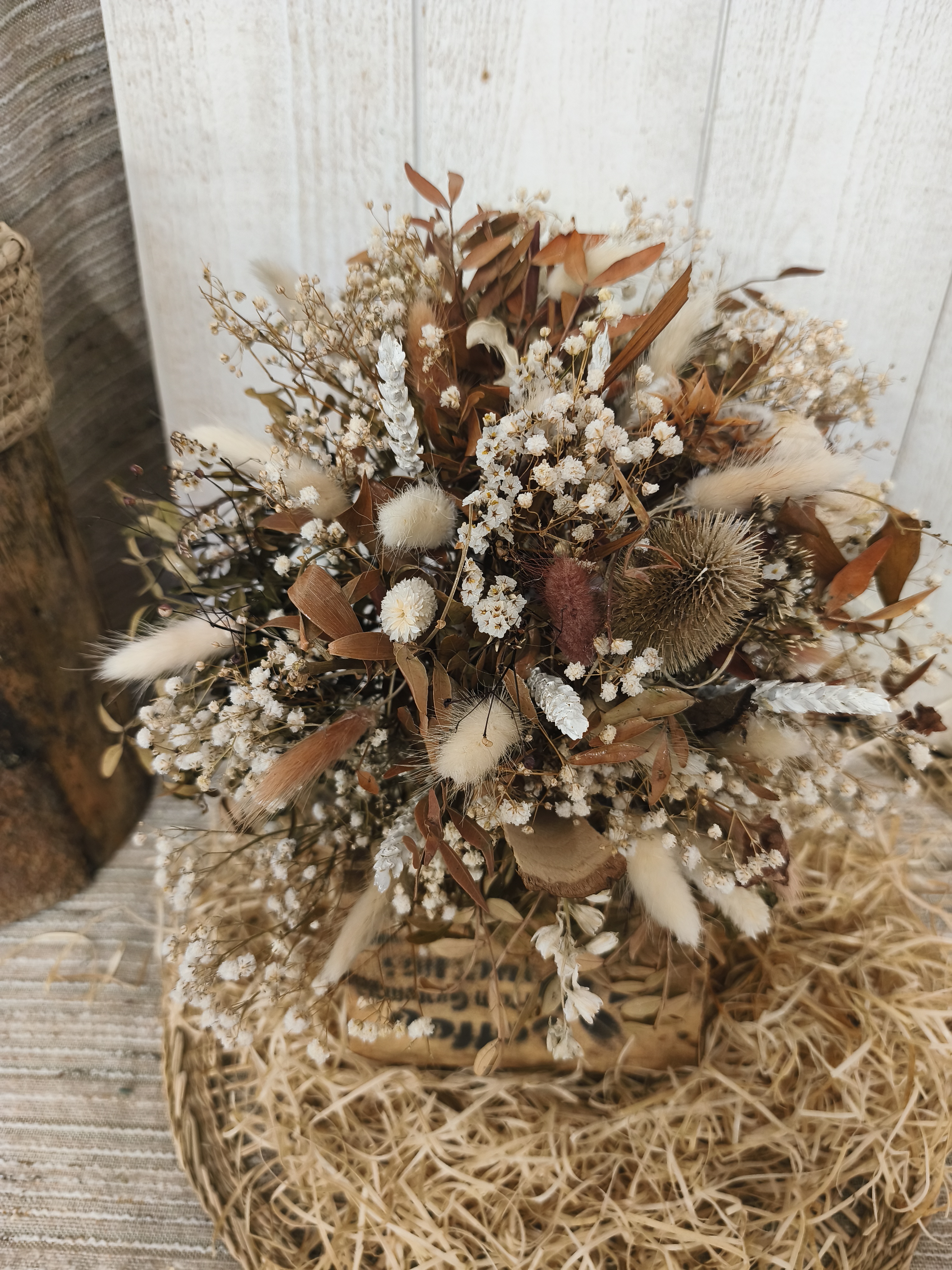 Bouquet de fleurs séchées "Fleurs Sauvages"