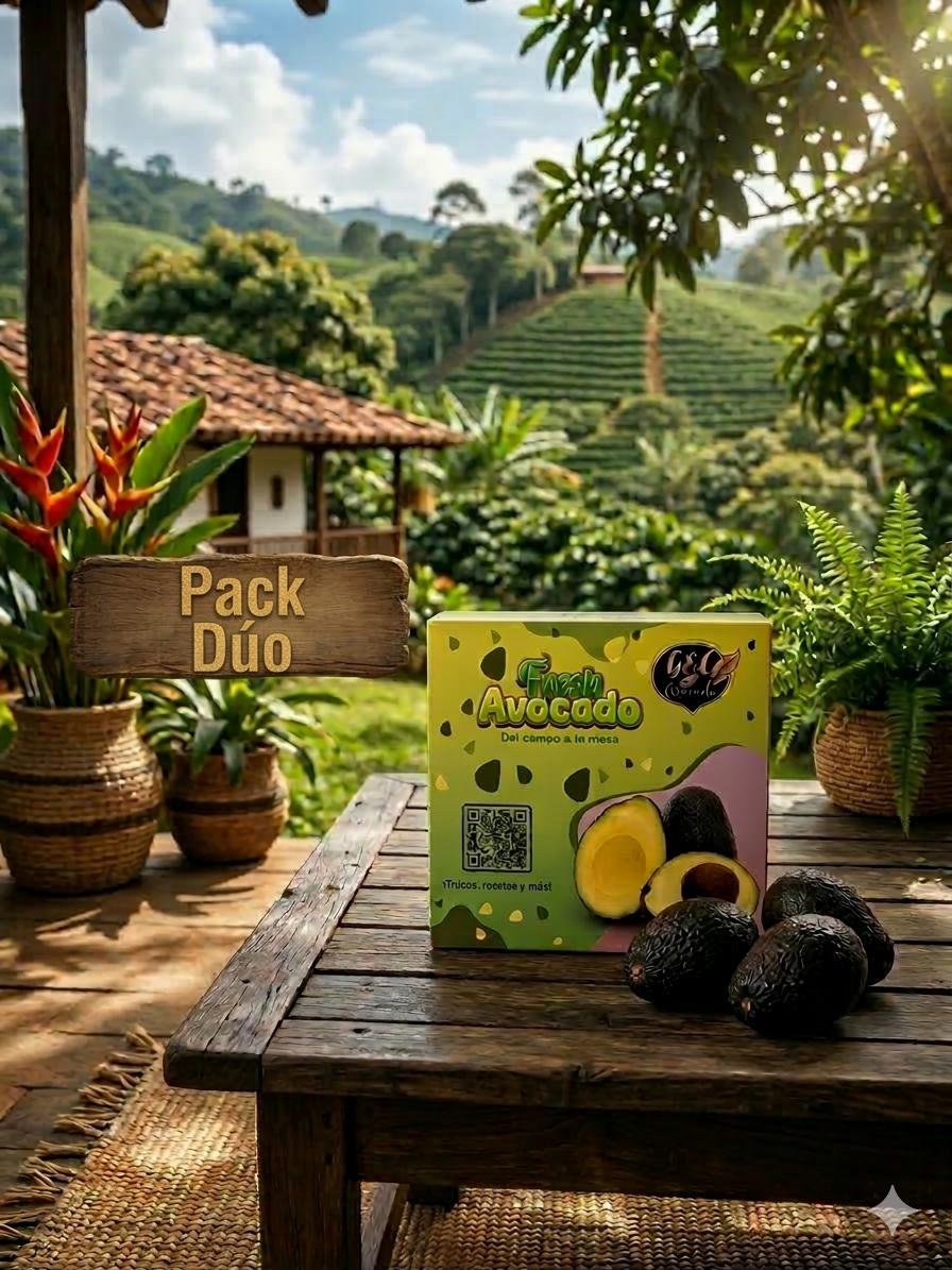 Caja PACK DÚO de Aguacate Hass