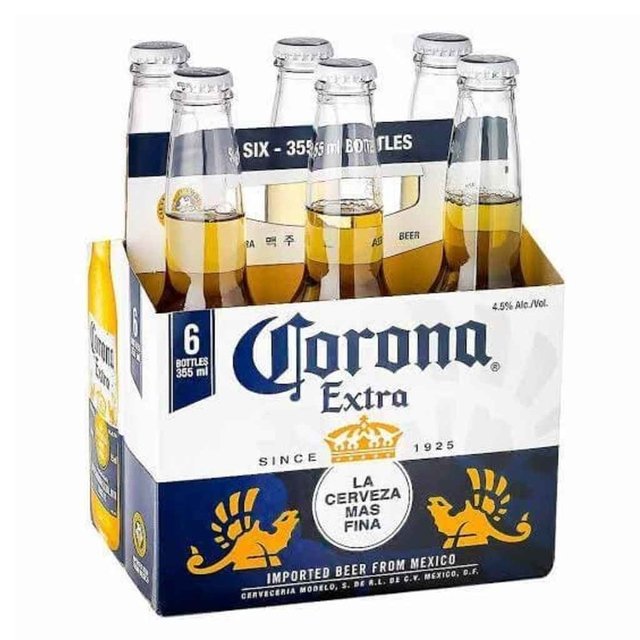 Pack cerveza Corona 330 ml X 6
