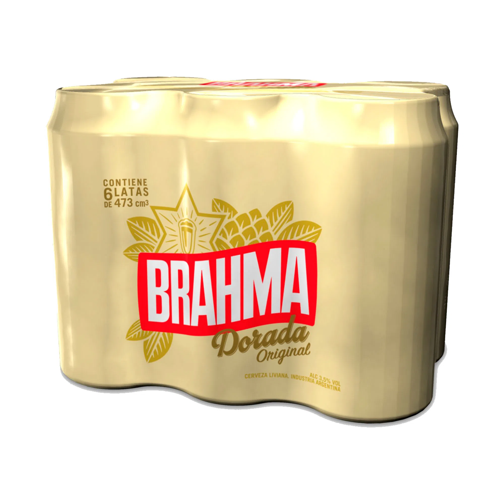BRAHMA DORADA X 473 cc x 6 Unid.