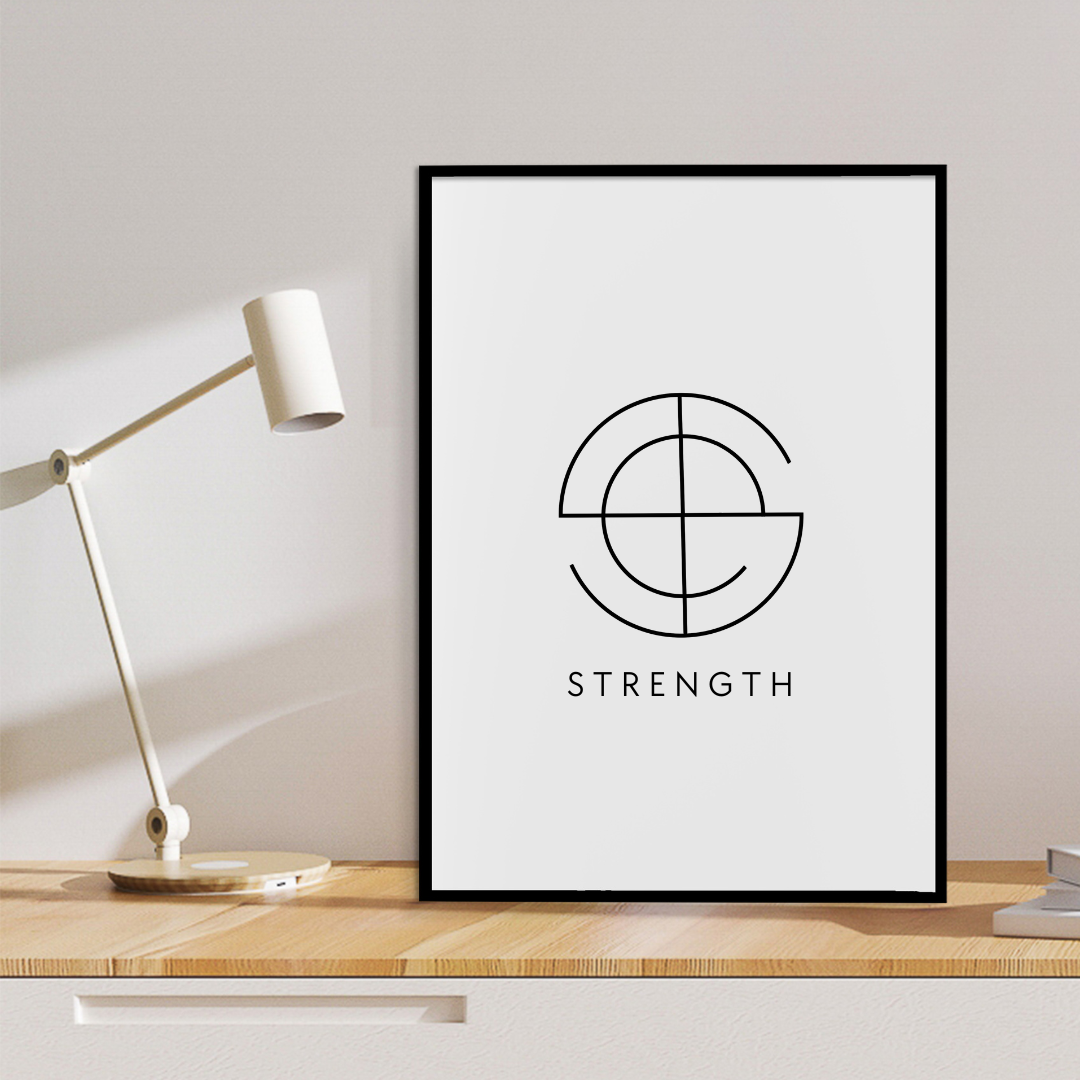 STRENGTH Wall Art