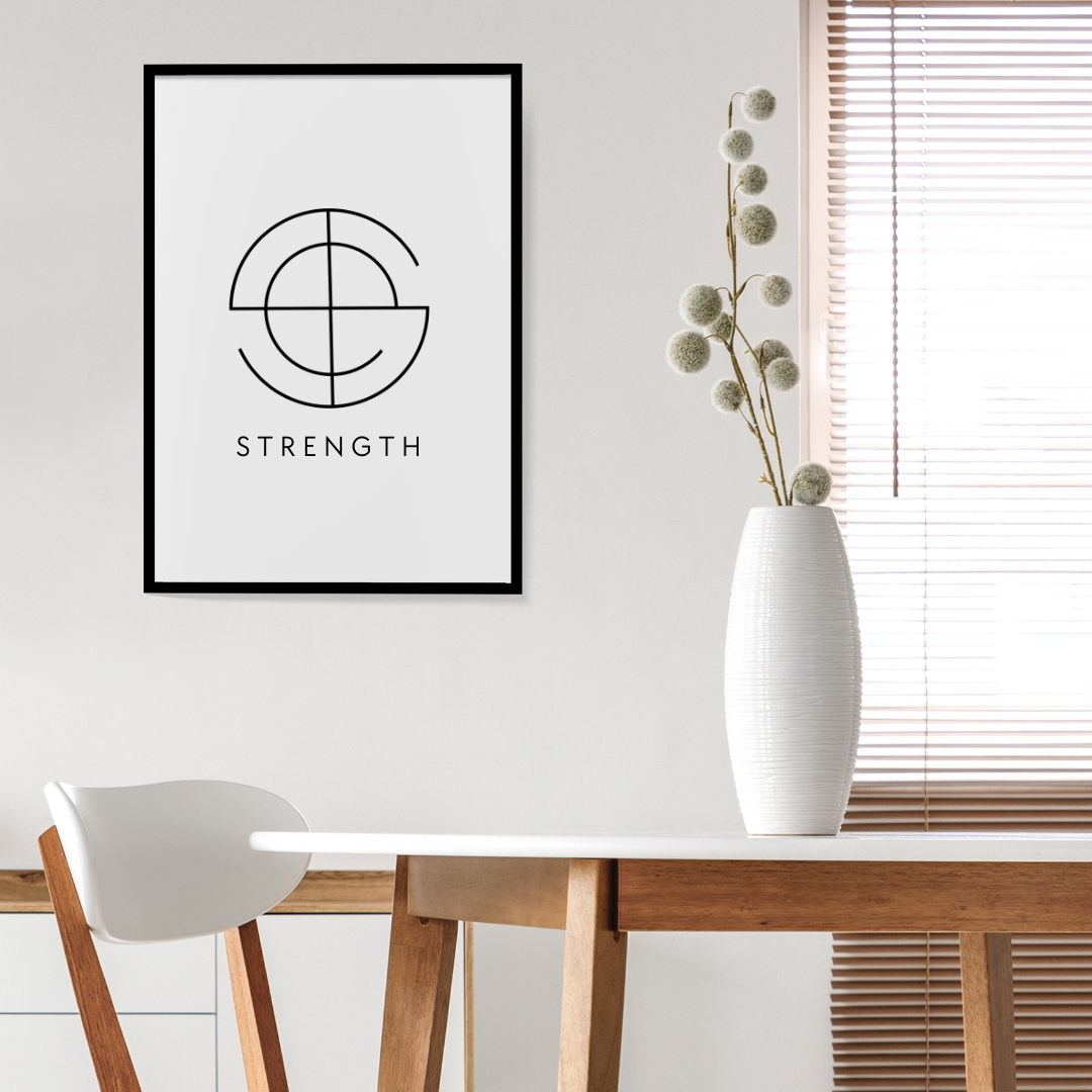STRENGTH Wall Art