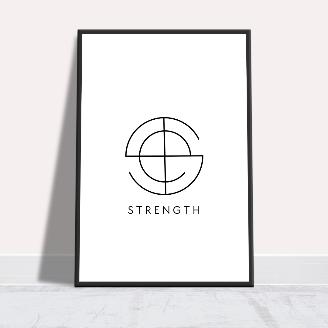 STRENGTH Wall Art