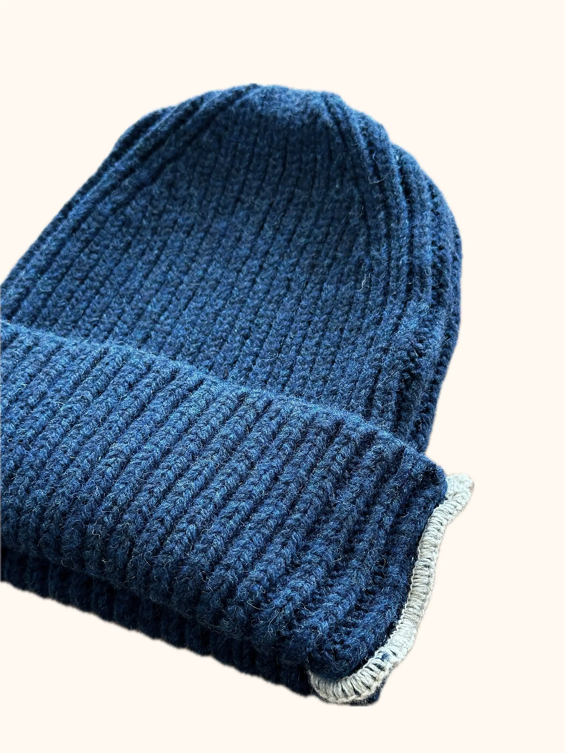 MERINO WOOL BEANIE OCEAN