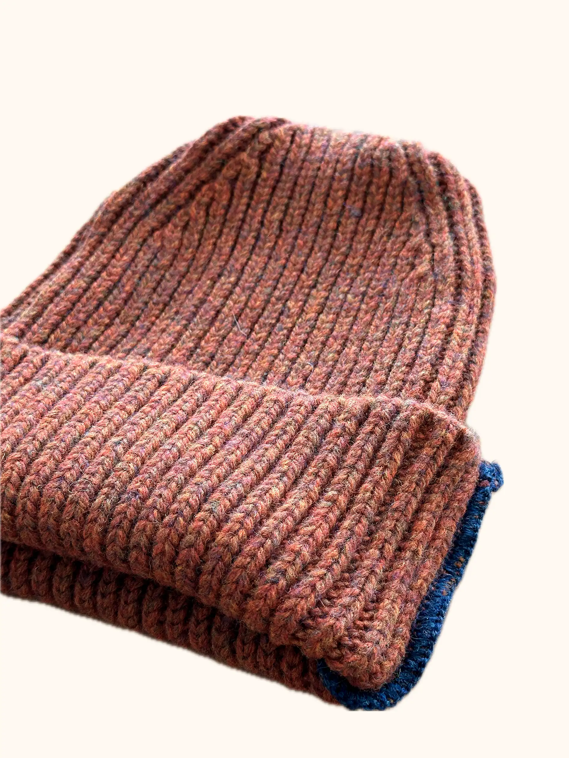 MERINO WOOL BEANIE FIRE