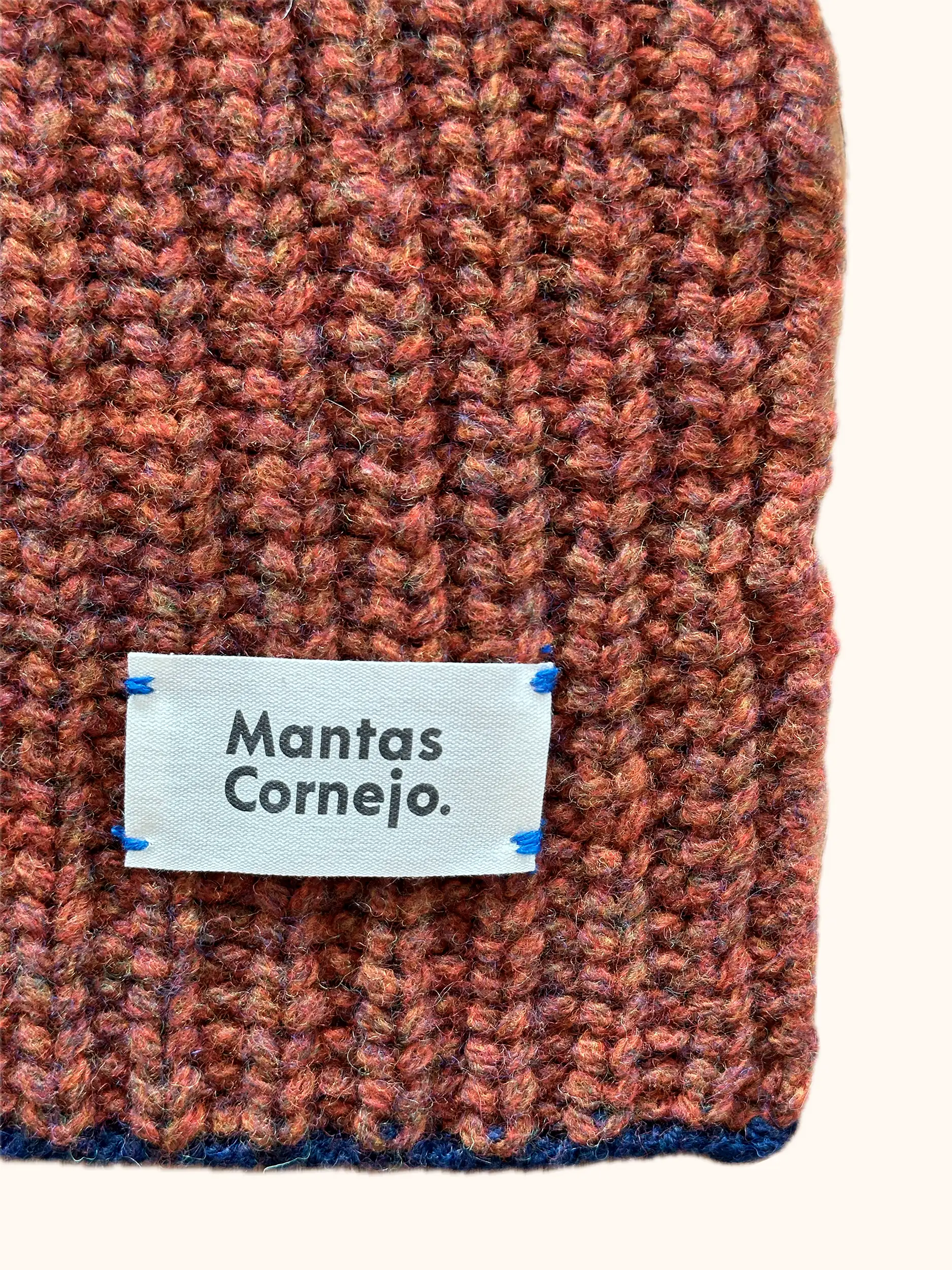 MERINO WOOL BIG SCARF FIRE