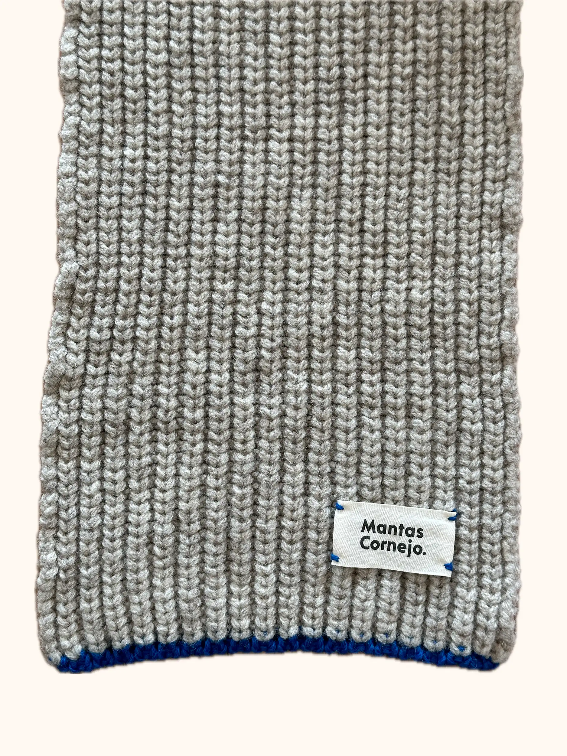 MERINO WOOL BIG SCARF DUNE