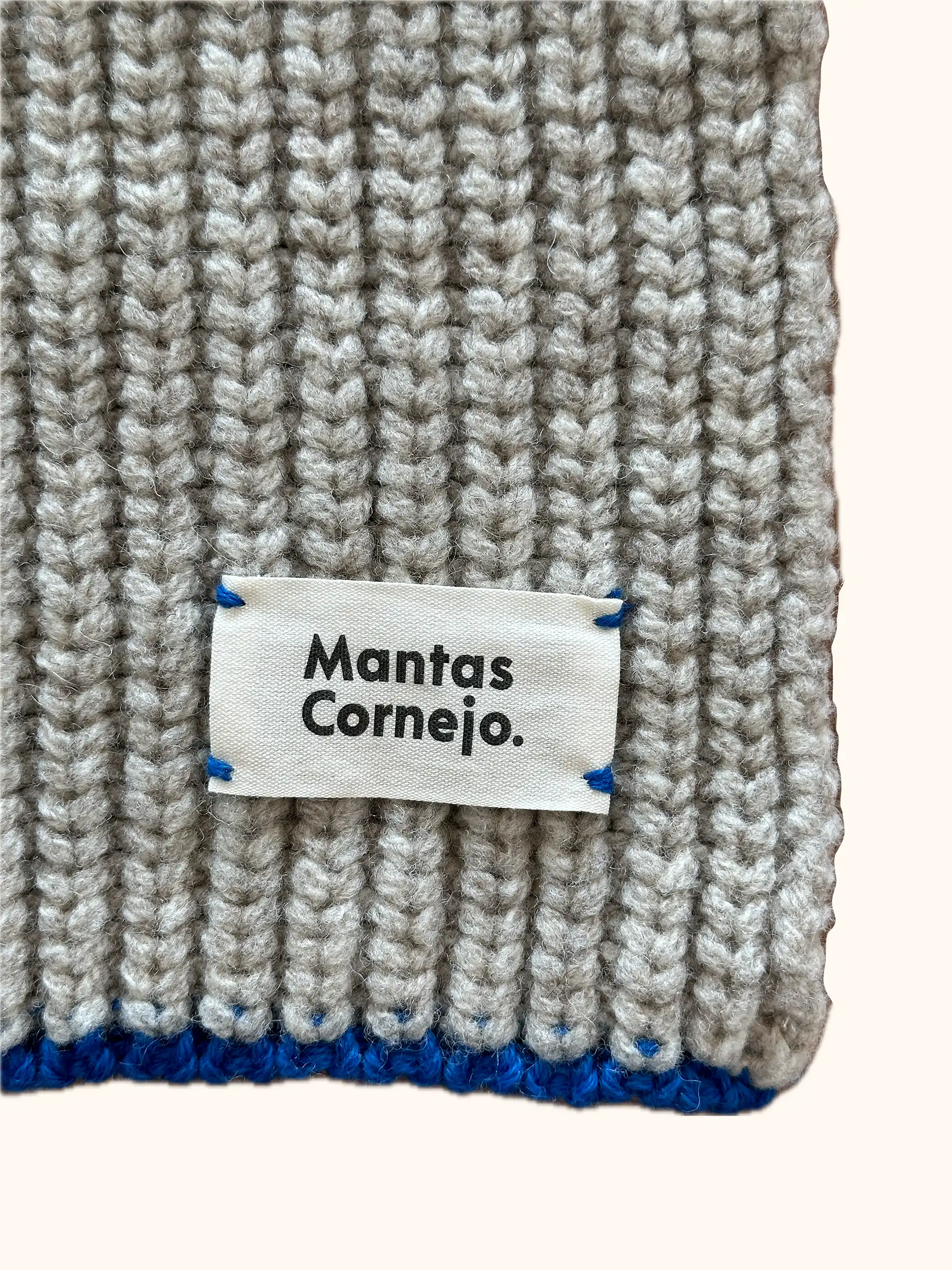 MERINO WOOL BIG SCARF DUNE