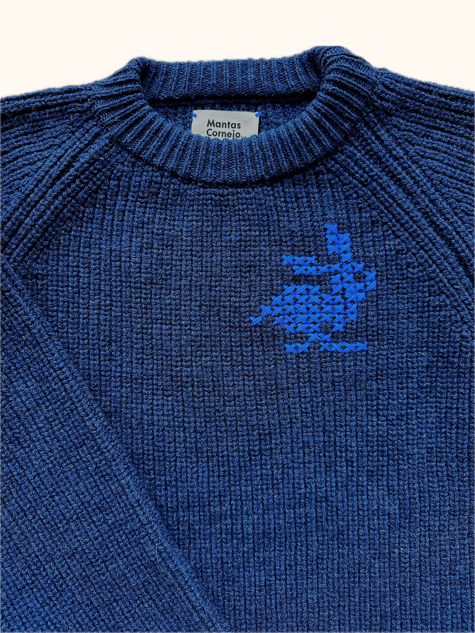 MERINO WOOL SWEATER UNISEX OCEAN