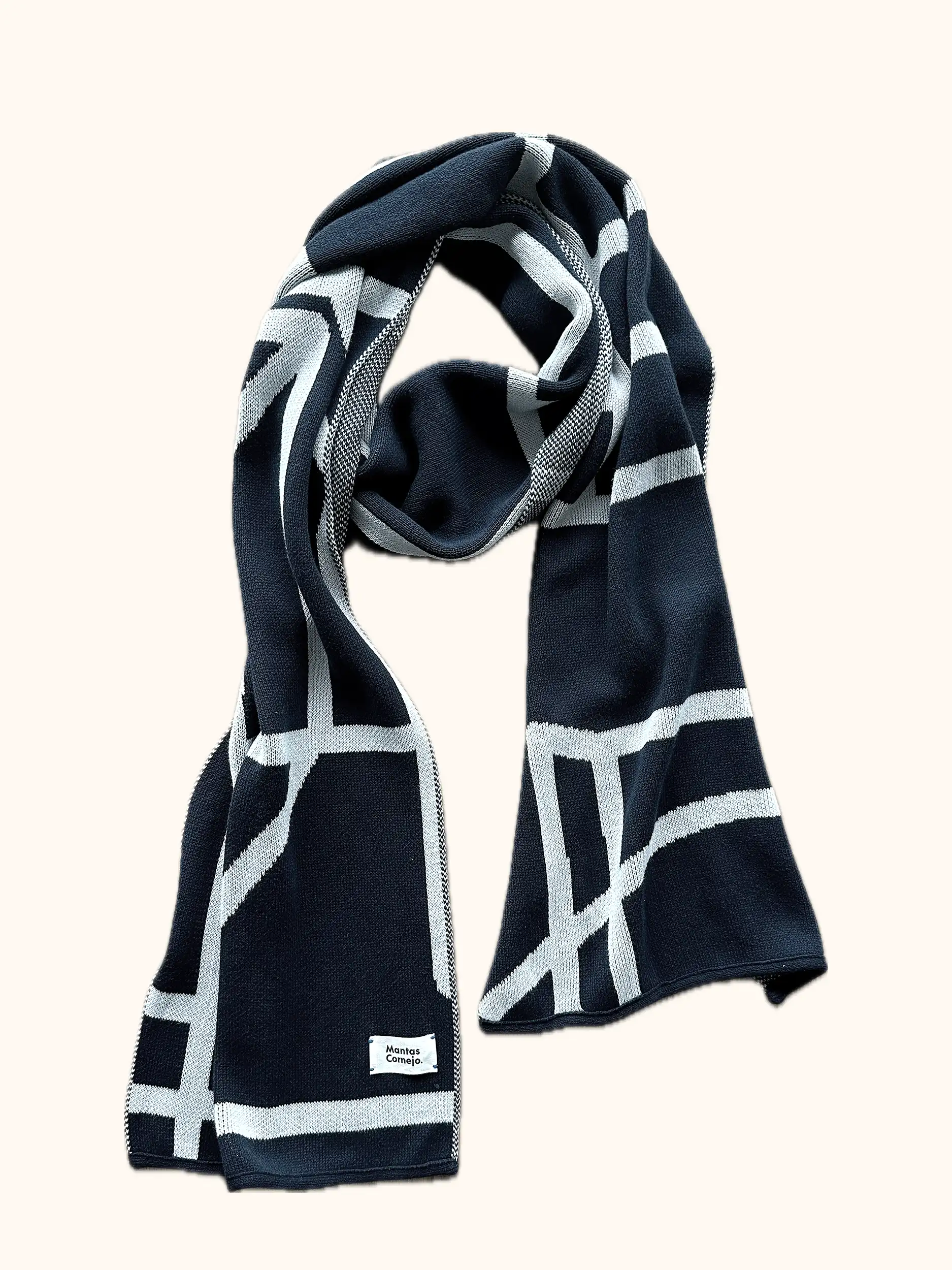BRUTALISM MEGA SCARF MARINE