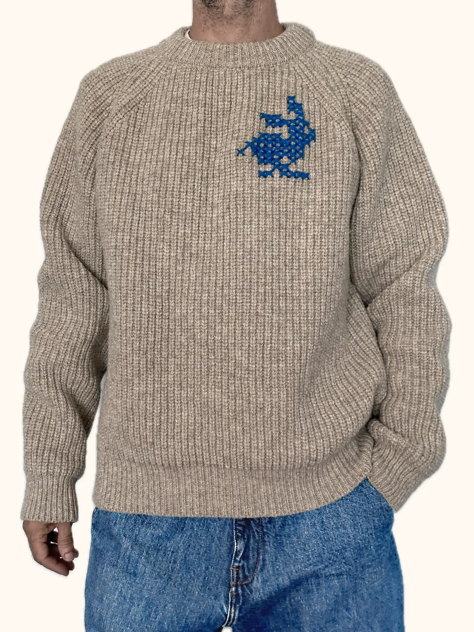 MERINO WOOL SWEATER UNISEX DUNE