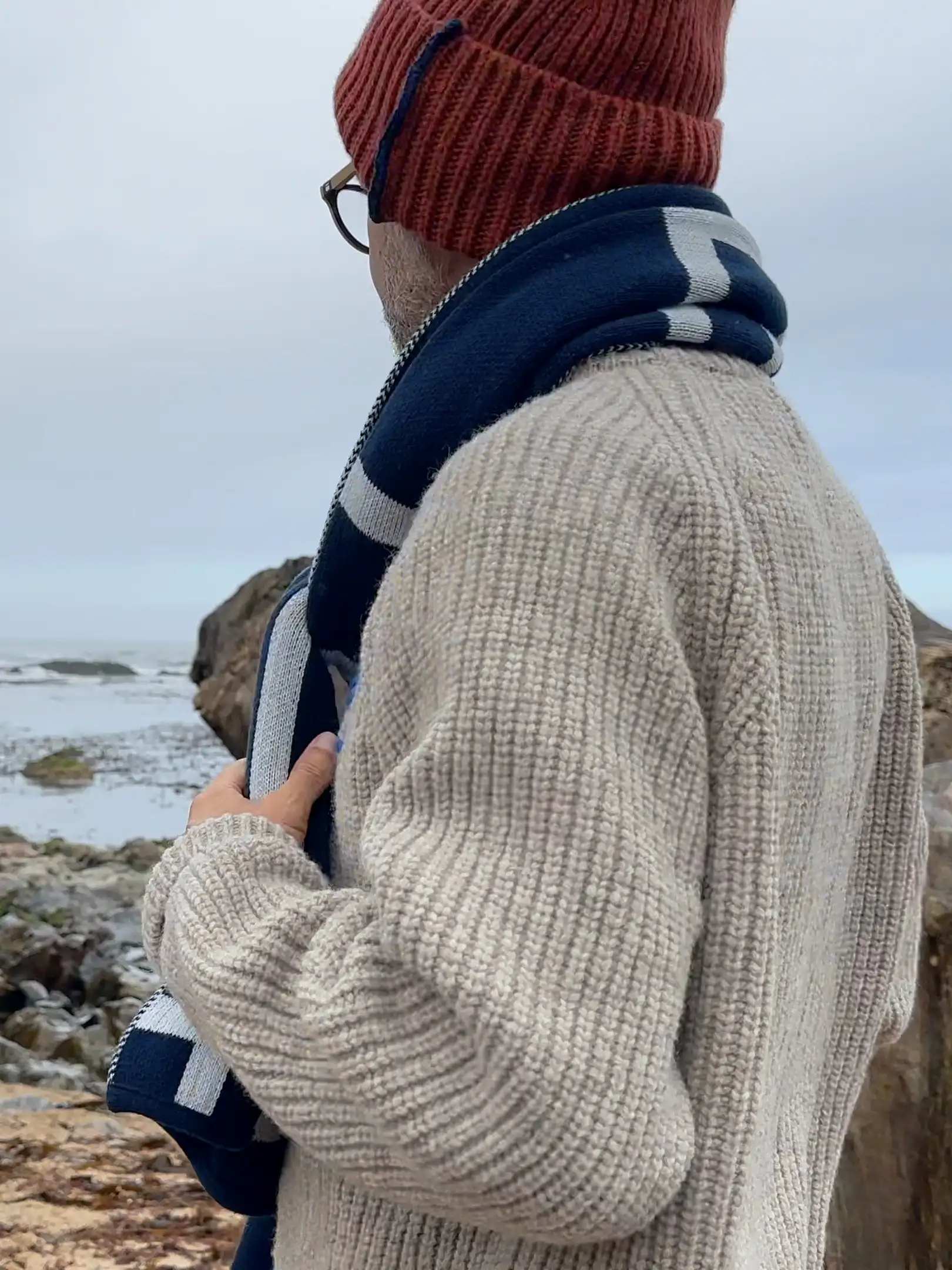 MERINO WOOL BEANIE FIRE